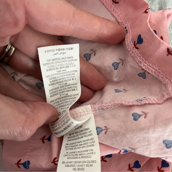 BABY BODEN Rainbow Bunny Dress Y0874 - Picture 9 of 9